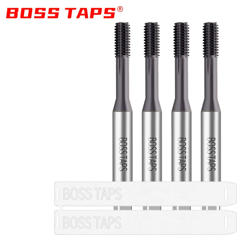 

BOSS TAPS Carbide Tungsten Steel JIS Standard Roll Forming Tap M2 M3 M4 M5 M6 M8 M10 Machine Screw Thread Taps For HRC 55° - 62°