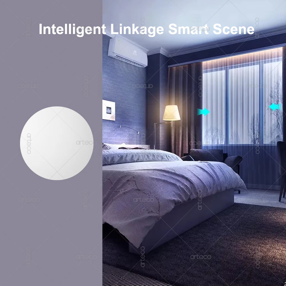 Ewelink Zigbee Smart Push Button Wireless Scene Switch Remote Control Automation Scenario Switch Can Works With Zigbee2mqtt ZHA