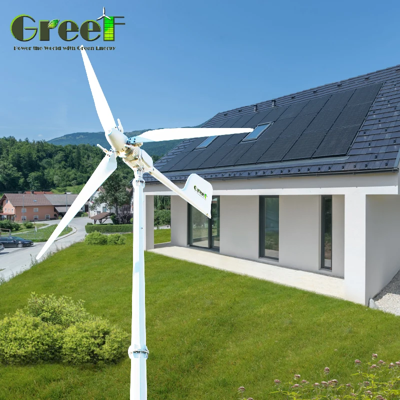 BESTSELLER! 1kW 2kW 3kW 5kW 10 – Wind Turbine 48V 5Kw Off Grid Bewertung und Preis