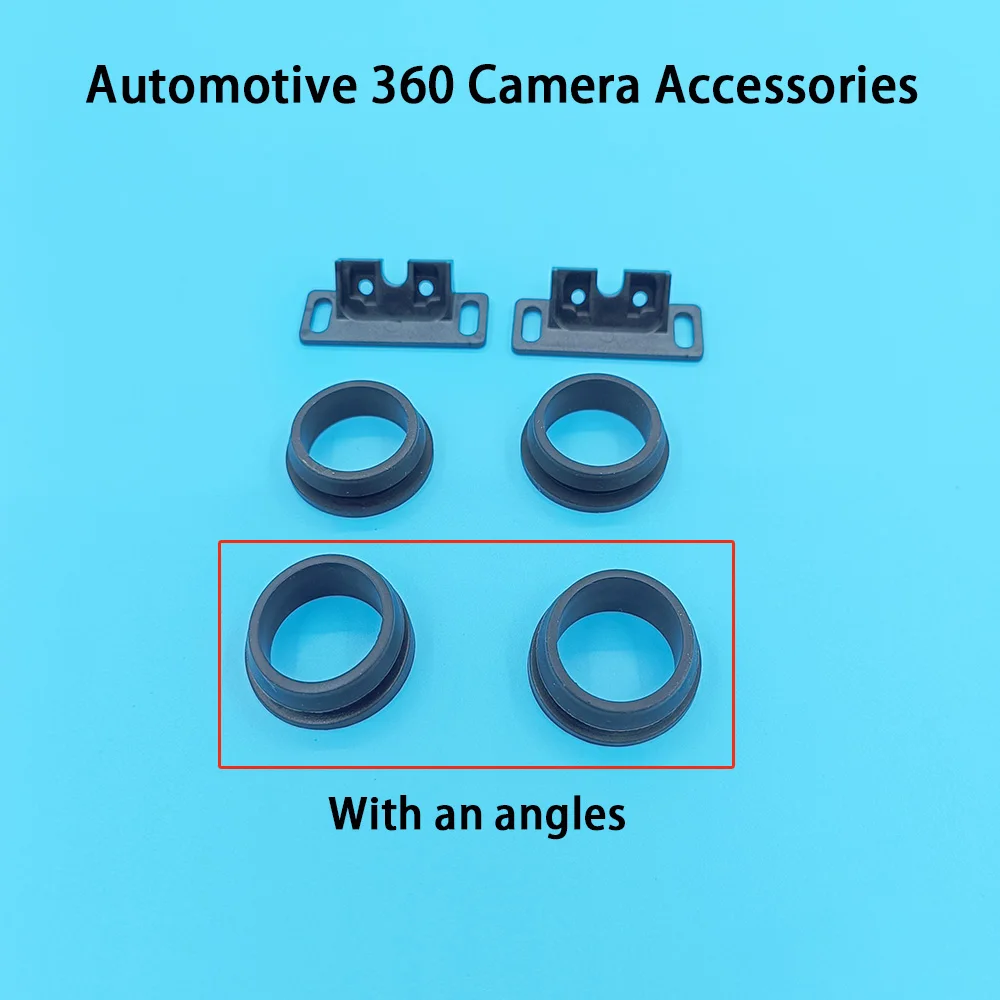 Accessoires de caméra automobile 360, support d'installation, emballage en caoutchouc avec outils de perçage d'angle 22.5mm