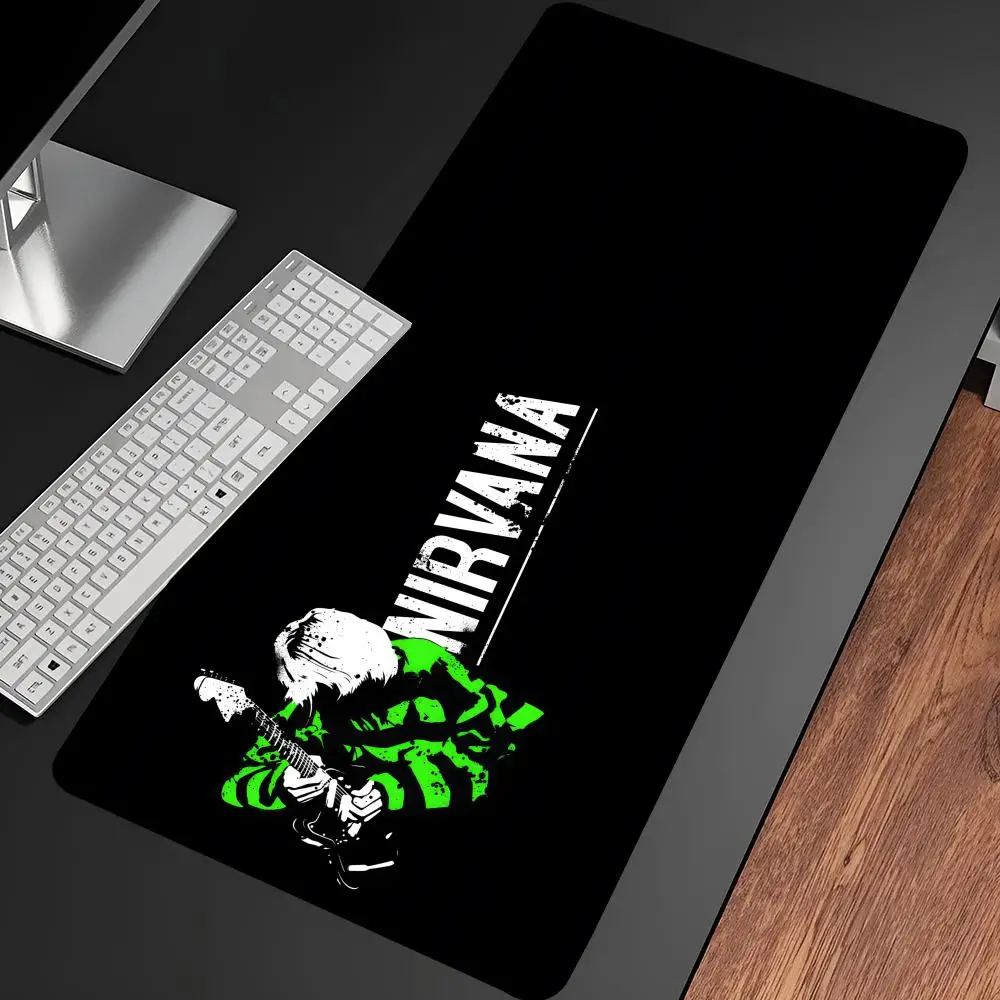 Fashion N-nirvana Music Mouse Pad Anime Game Mause Pads Cs Lol XXL Home HD Computer Desk Mats Carpet Gamer Office Laptop Boys