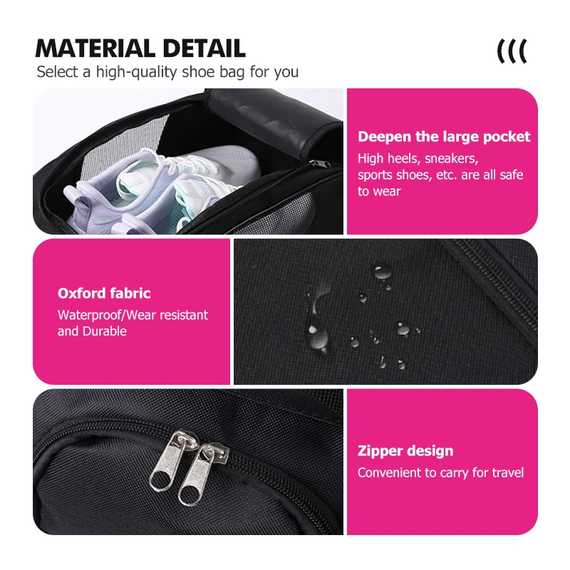 Travel Shoe Bag Shoe Organizer Storage Bag Shoe Storage Bag For Renault RS Kadjar Captur Clio Megane 2 3 4 RS Koleos Logan - view 5