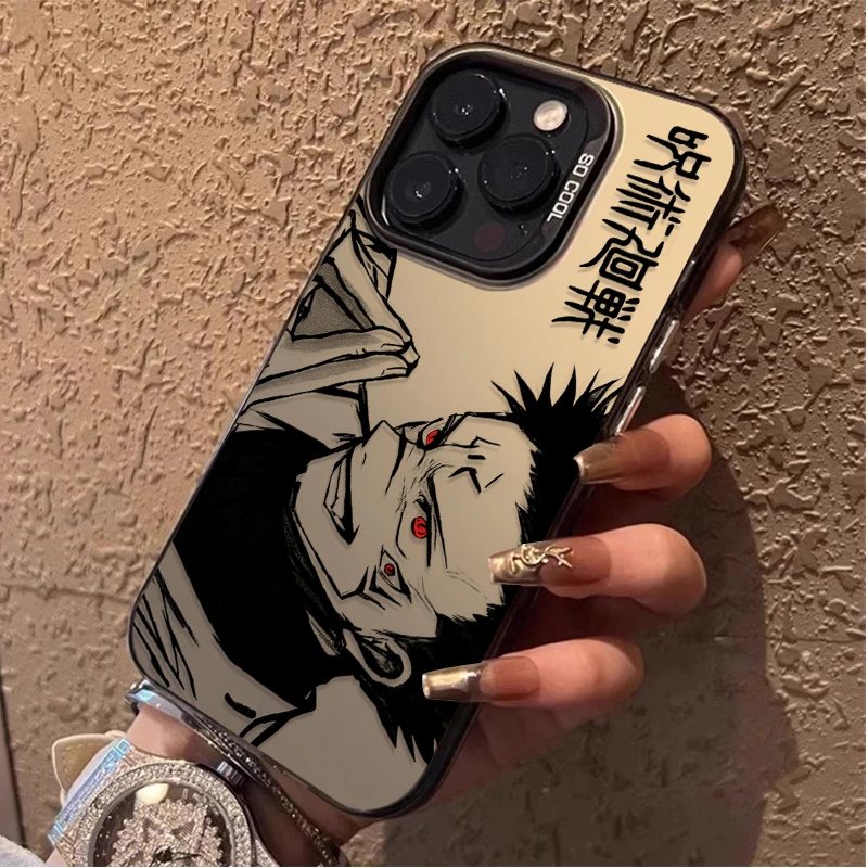 Jujutsu Kaisen Hot Gojo Satoru line Case for Samsung Galaxy S25 Edge S26 S24 S23 Ultra S22 S21 Plus FE A57 A37 A17 A07 4G Cover