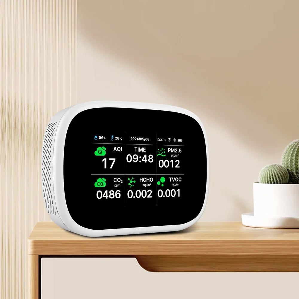 CO2 Gas Analyzers Ndir Medidor De Portable Mini Temperature and Humidity Air Quality Co2 Detector Co2 Meter -Monitor