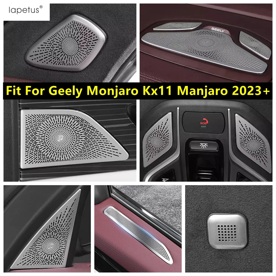 

Pillar A Tweeter Dashboard Speaker Audio Horn Door Loudspeaker Cover Trim Accessories For Geely Monjaro Kx11 Manjaro 2023 2024