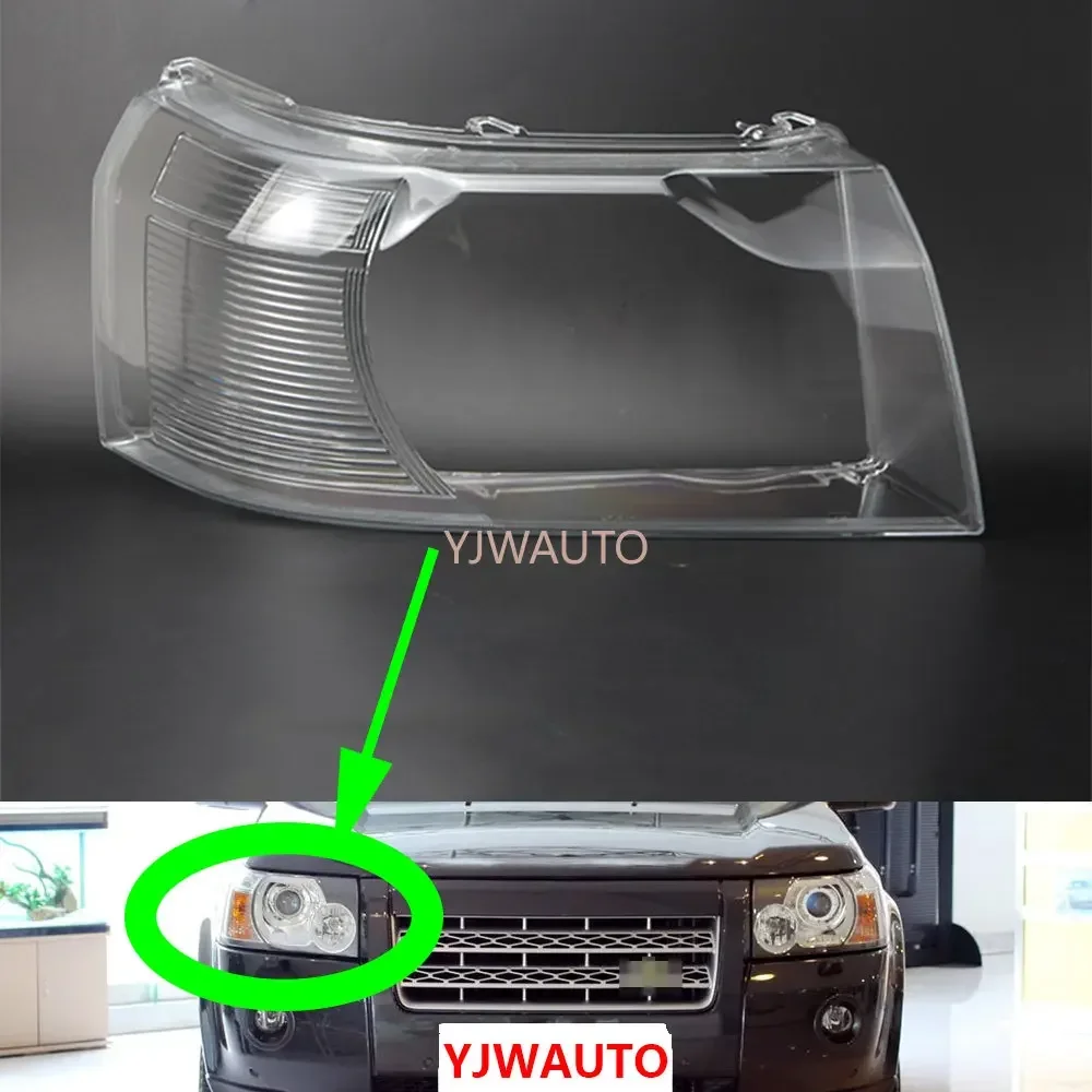 For Land Rover LR2 Freelander 2 2007 2008 2009 2010 2011 2012 Headlight Cover Car Headlamp Lens Front Lampshade Auto Shell