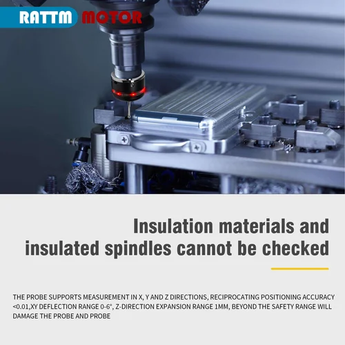 Imagen 2 del producto Buscador de bordes 3D Centro de mecanizado CNC Fresadora CNC Precisión de varilla de centrado de tres coordenadas 0,01 mm