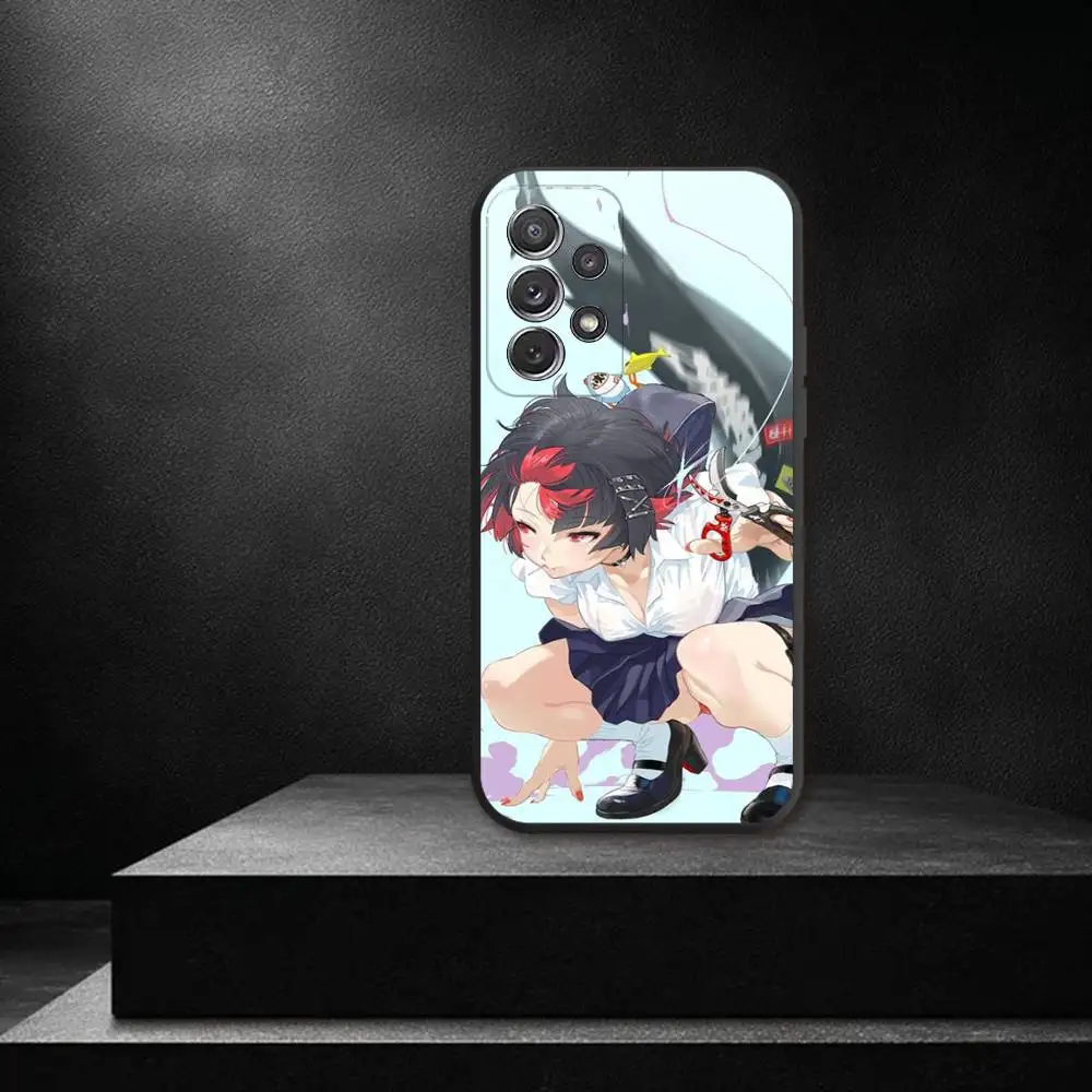 Zenless Z-Zone Zero Phone Case For Samsung S 25,24,23,22,30,21,10,9,Ultra,Plus,Lite,FE,4,5G Black Soft Case