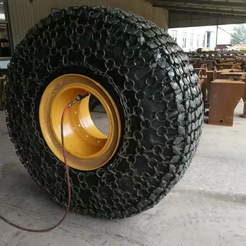 

500FV 500FK loader 23.5-25 protection chain for mine steel plant protection chain