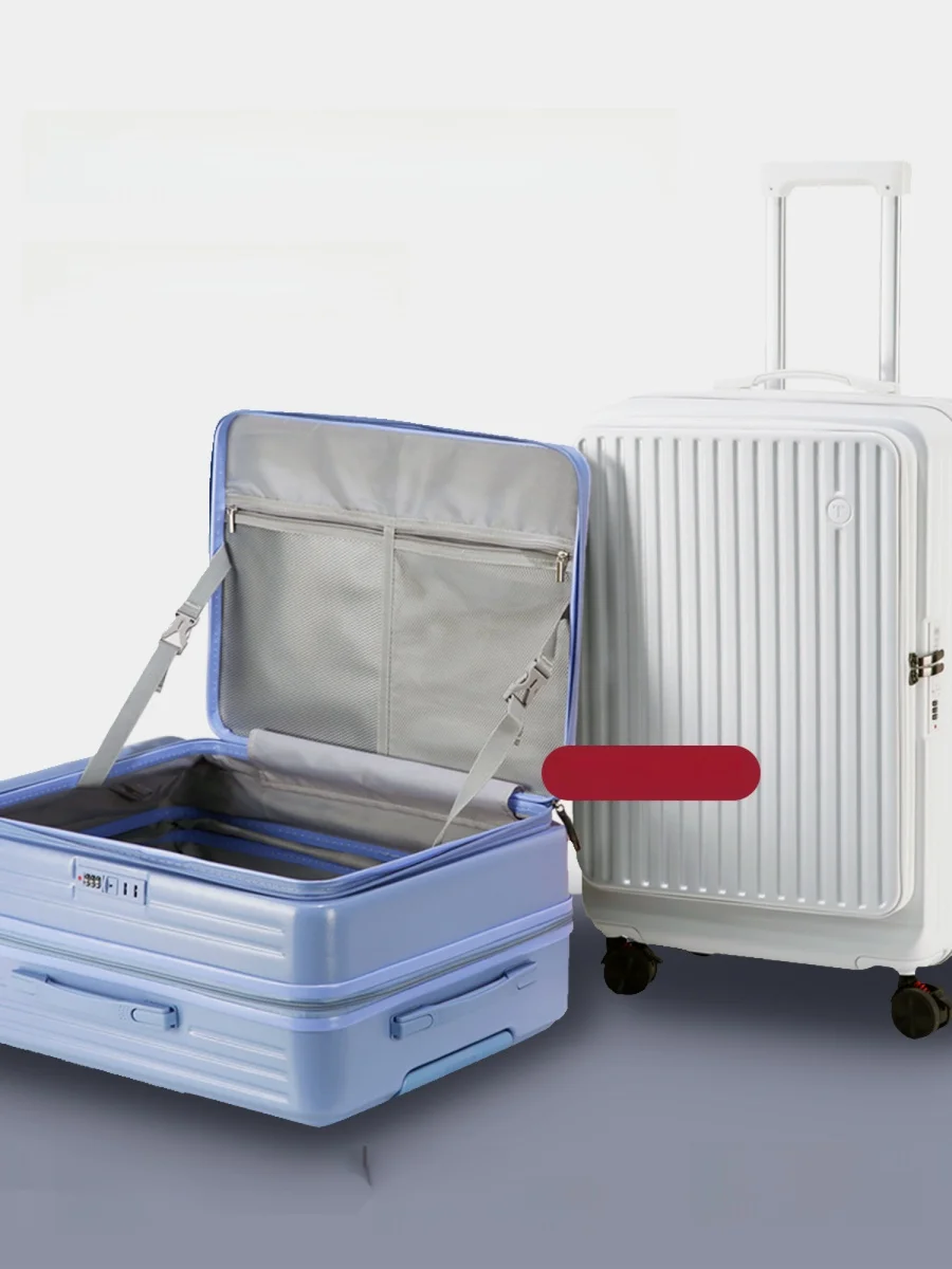 

OKD2025 Новая большая 20-дюймовая посадочная коробка с боковым отверстием для женщин, большая емкость, многофункциональная большая 28-дюймовая мужская коробка