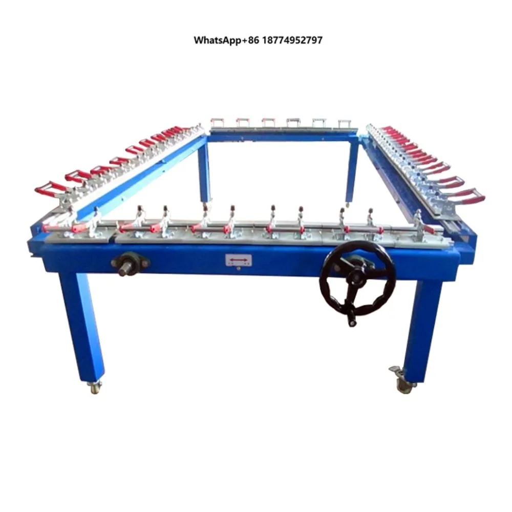 Silk Screen Mesh Stretching Machine Manual Silk Screen Stretching Machine Large Size Pneumatic Mesh Stretching Machine