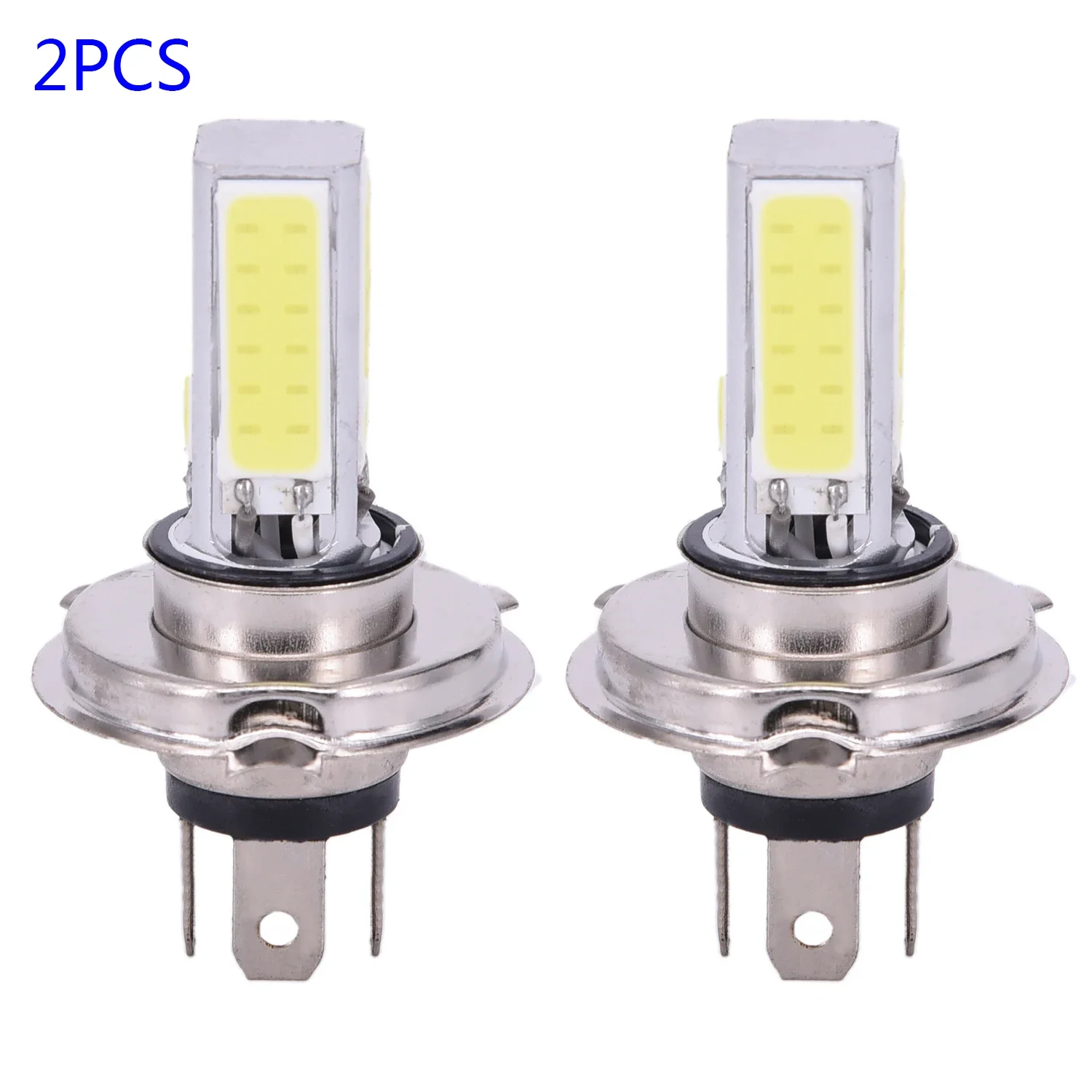 

2pcs Car H4 LED Fog Driving Headlight Bulbs Lights White 6000K HB2 9003 Super Bright Driving Headlight Lamps Bulbs Car Products