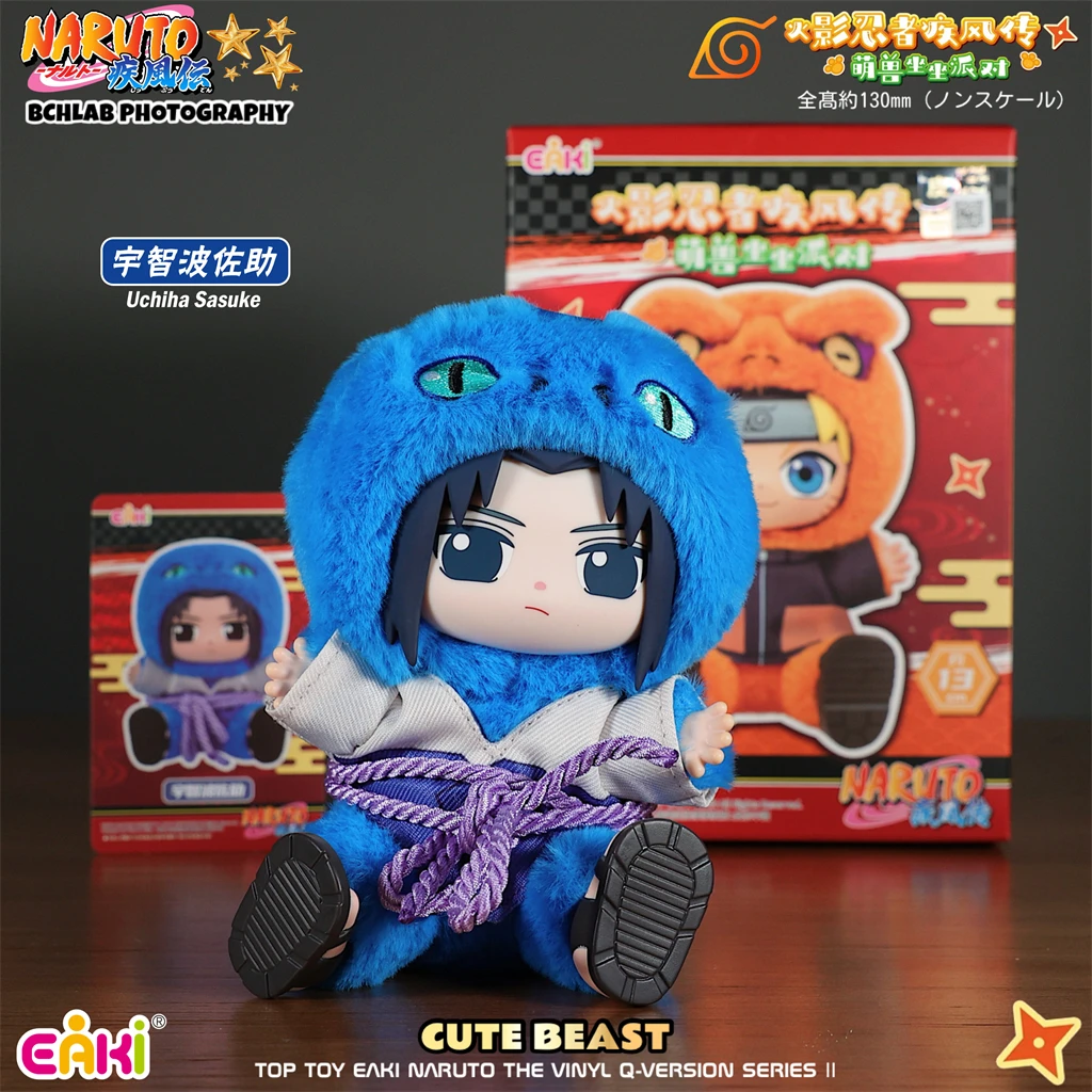 Auf Lager Original TOPTOY EAKI Naruto Sit-in Party Konohagakure San'in Jiraiya Orochimaru Tsunade Niedliche Plüsch Blind Box Spielzeug Geschenke
