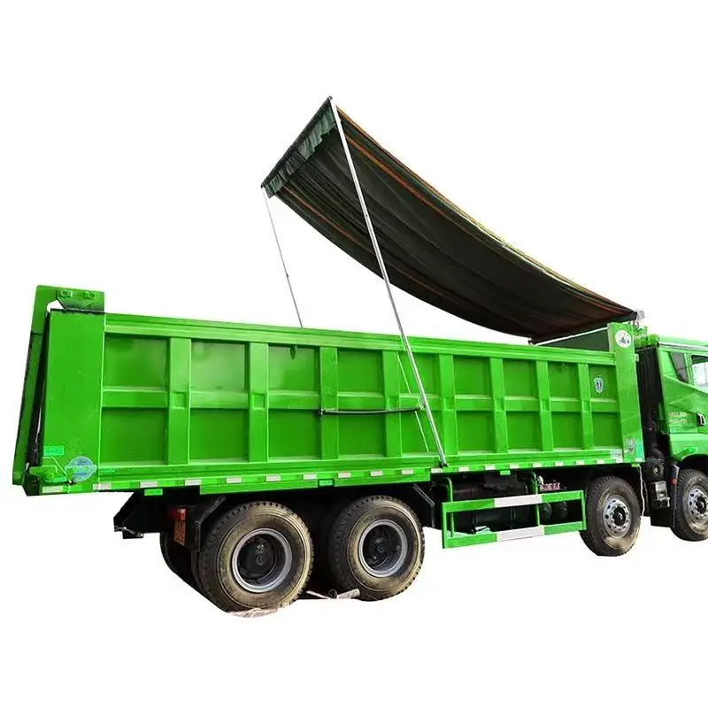 Automatic Actros Truck Tarp Full Set Accessories-High Quality Steel Oilcloth Sunproof Waterproof New Custom Sizes Tire Cover