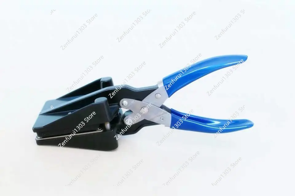 Hand-Held Manual Paper Graphic Punch Die Cutter 20-50mm Button Maker for Card Making - Selectable Hole Sizes 20-50mm