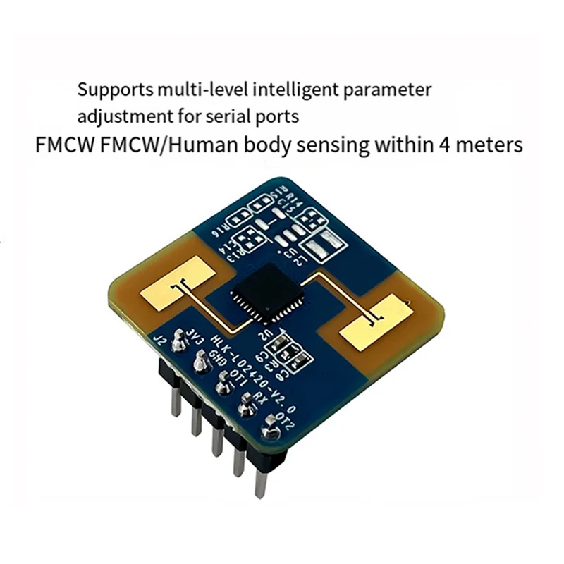 ABZZ-4X 24G Mmwave LD2420 Human Presence Radar Sensor Motion Detection Module