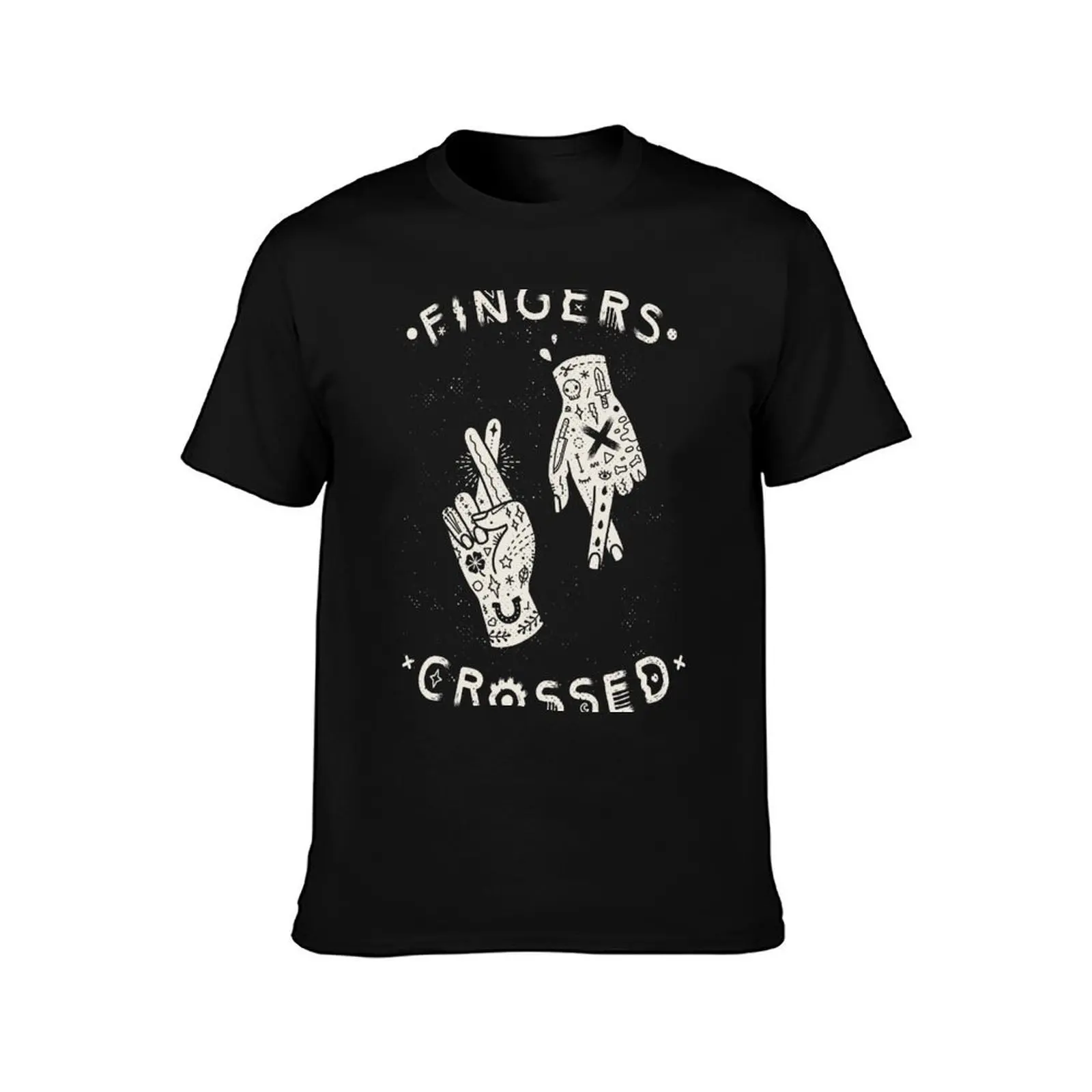 Good Luck/I'm Lying T-Shirt Plus Size Street Style Tee T-Shirt