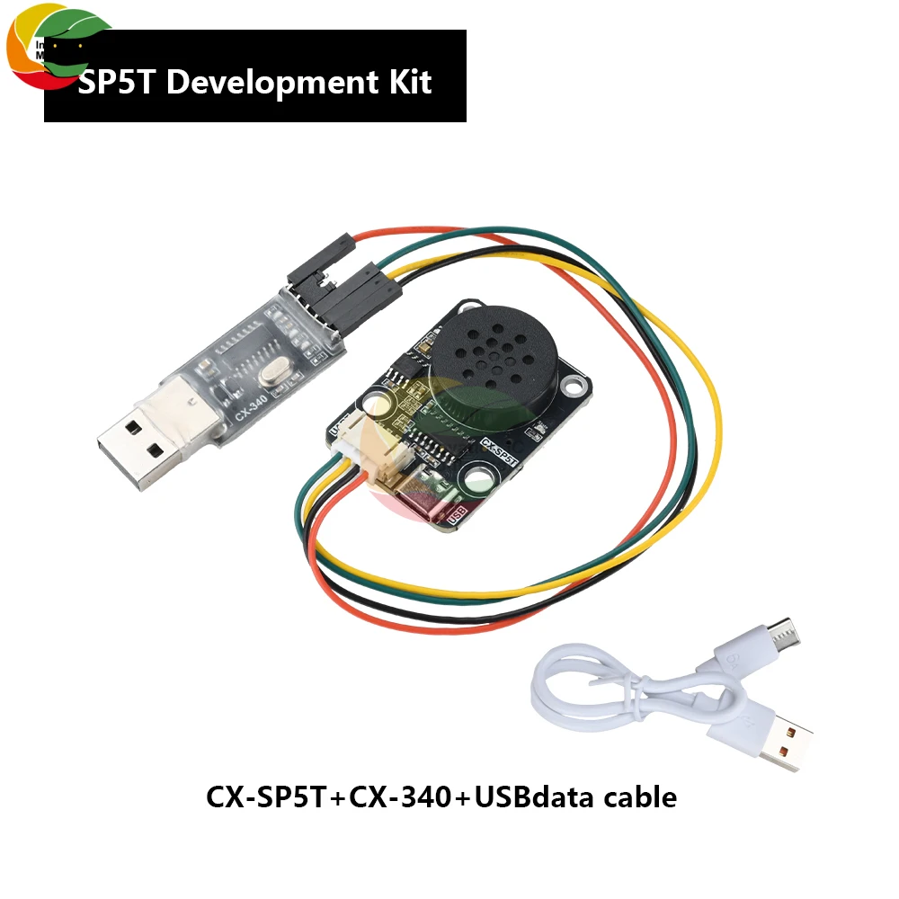 

DC 3.3-5V MP3 Voice Playback Module Uart Serial Port Control Intelligent Voice Broadcast Compatible Type C