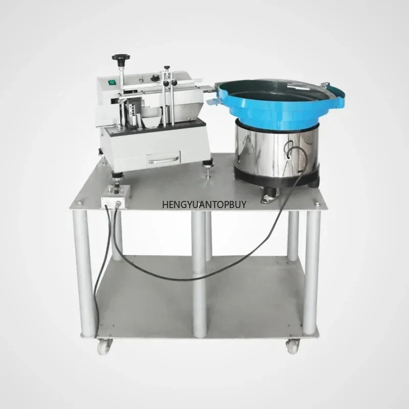 Top Quality Loose Radial Part Cutting Machine Bulk Capacitor Lead Cutter with Automatic Feeding Bowl Shaker