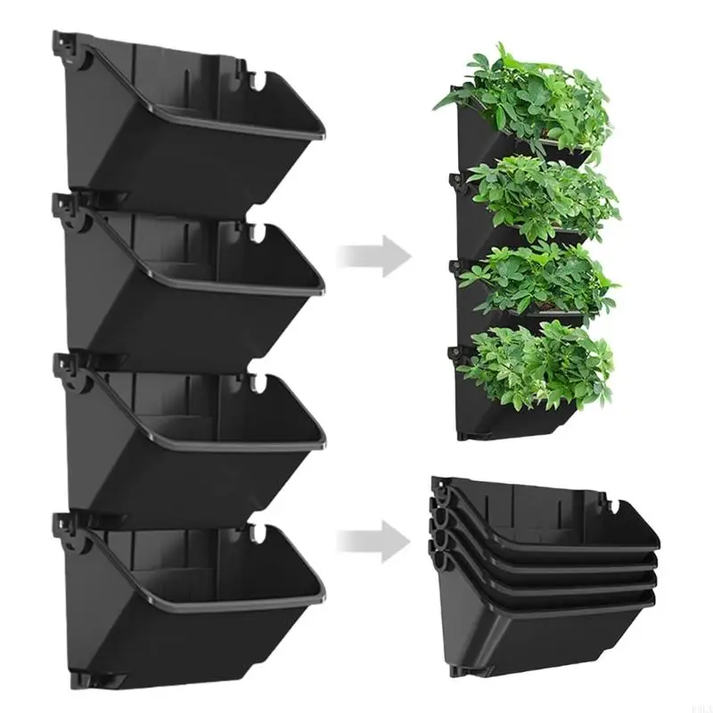 

2025 Install Indoor Outdoor Wall Planter Saving Space Grow Herbs Flowers Easily