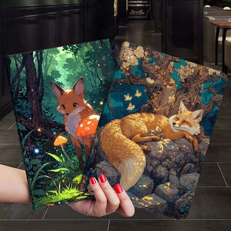 

Cartoon Fox Stone Tree For Samsung Galaxy Tab S7 S8 S9 S10 FE Plus 12.4 13.1 Inch Tablet Case
