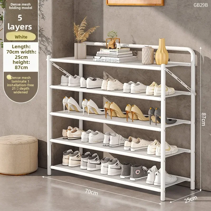 

Minimalist Multi-layer folding shoe rack installation-free shoe rack household storage shoe cabinet new shoe storage artifact