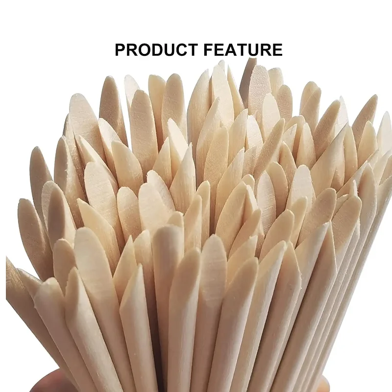 50/100/200/300pc/Set for Nail Different Sizes Orange Wood Sticks Cuticle Pusher Cuticle Remove Tool Manicure Pedicure Care nails