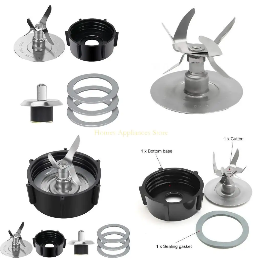 D0ABキッチンサプライズメタルプラスチックブレンダーブレードヘッドオスターブレンダーミキサー用の環境に優しいブレンダーアクセサリー