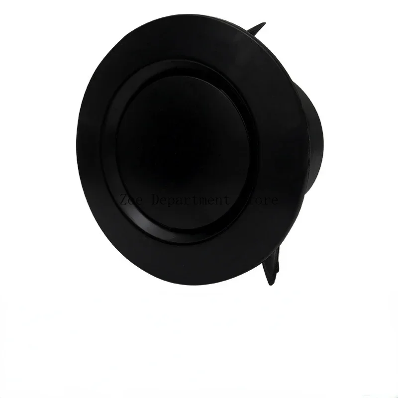 1Piece 3" 4“ 5” 6“ 8” Black ABS Plastic Round Air Vent Grill Cover Diffuser Ventilation Ducting Hose Wall Ceiling Mounted