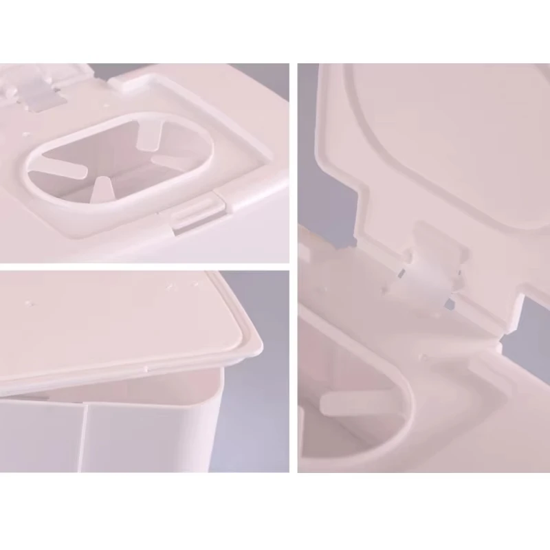 Wet Tissue Box Wipes Dispenser Portable Wipes Napkin Storage Box Holder Container