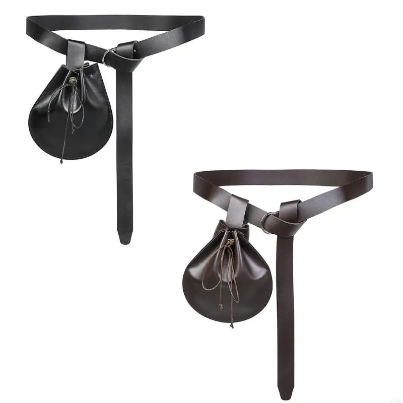 

Комплект уплотнительных колец из искусственной кожи с поясом и сумкой на шнурке для исторических тематических мероприятий и для