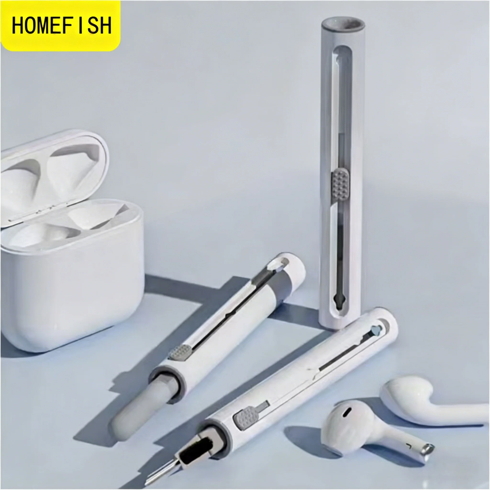 Kit de Limpeza para Fones de Ouvido AirPods Pro 2/3/4, Ferramentas de Limpeza para Fones Bluetooth Galaxy Buds 3 e Xiaomi