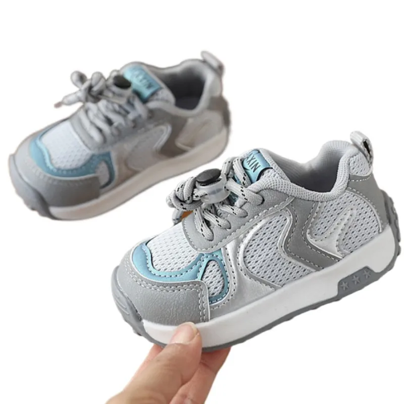 

Весенне-осенняя новая универсальная повседневная обувь для девочек на мягкой подошве, противоскользящая, модная дышащая спортивная обувь для мальчиков, размеры 22-31.