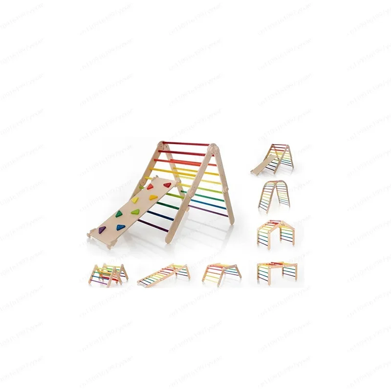 Pickler Triangle children's climbing set, Montessori teaching aids