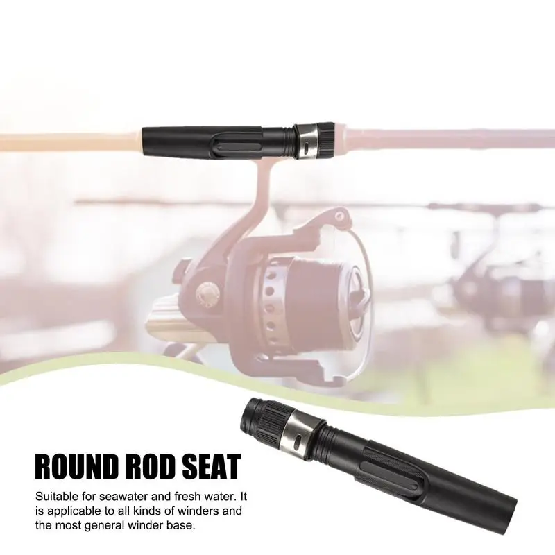 Spinning Reel Seat Fishing Rod Holder Reel Seat For DIY Fishing Rod Spinning Wheel Rod Mount Clip Casting Reel Seat For Rod