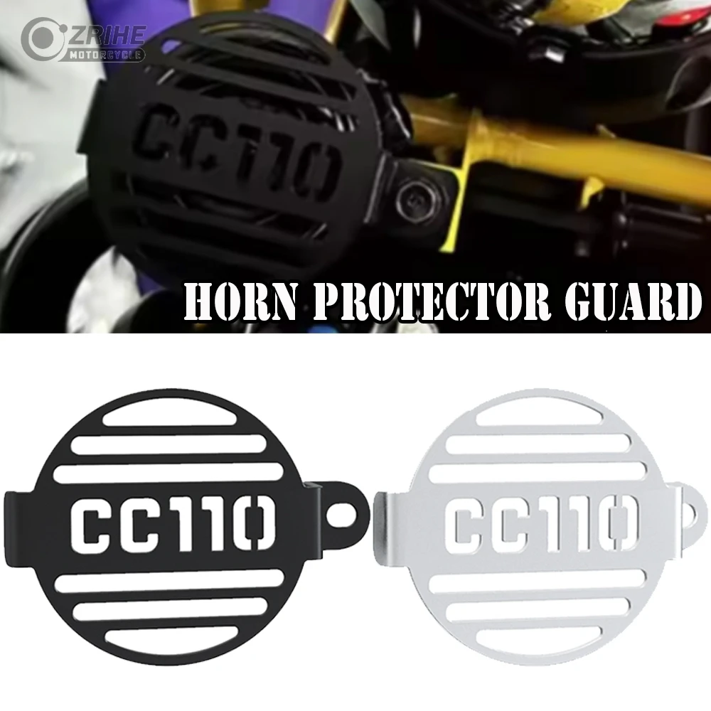 

FOR HONDA CC50 CC110 CROSS CUB 50 CUB 110 CT125 CT110 CUB DAX125 Horn Cover Protector Guard Grill 2023 2024 2025 2026 Motorcycle