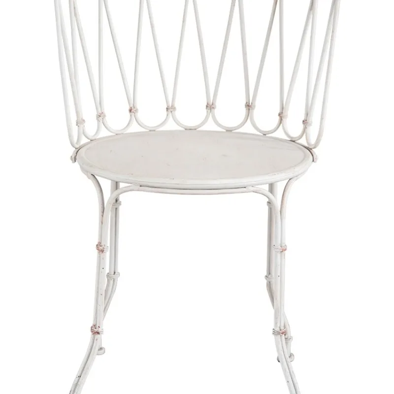 Dining chair single creative chair, back chair, casual retro light luxury