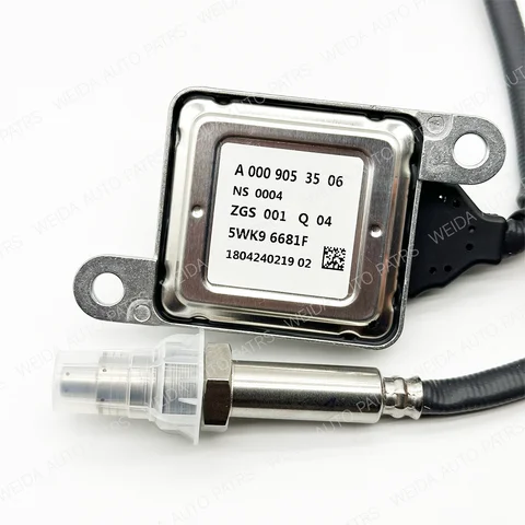 A 0009053506   NOx 센서 5WK96681F 메르세데스 벤츠 C320 CDI W204 2012 W212 C218 W222 12V 용 질소 산화물 NOx 센서