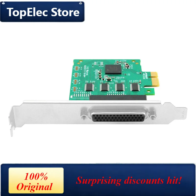 TopElec PCIe x1 4-port RS232 Serial Card V2-LRUA9254-232