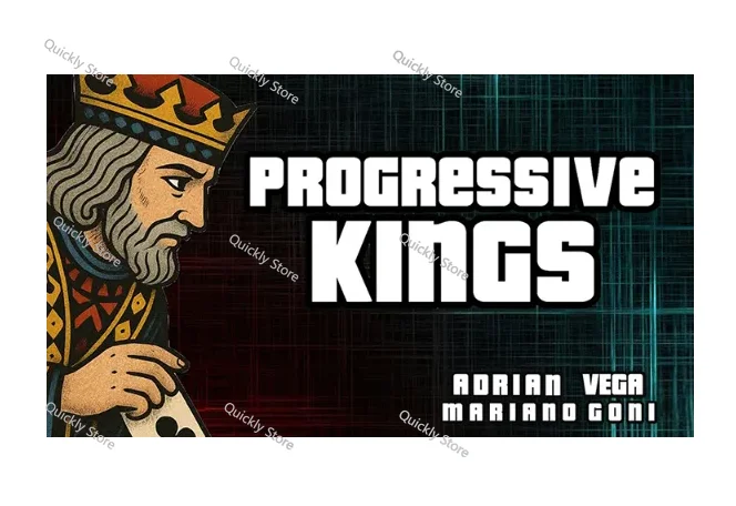 Rois progressifs d' Adrian Vega et Mariano Goni, tours de magie (téléchargement instantané), envoi rapide
