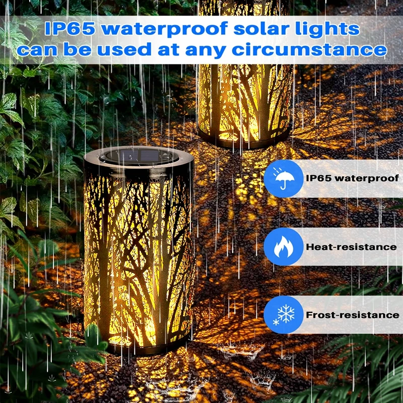 1 Pack Big Solar Light Replacement Top For Outdoor Hanging Lanterns, More Powerful More Energy Efficient