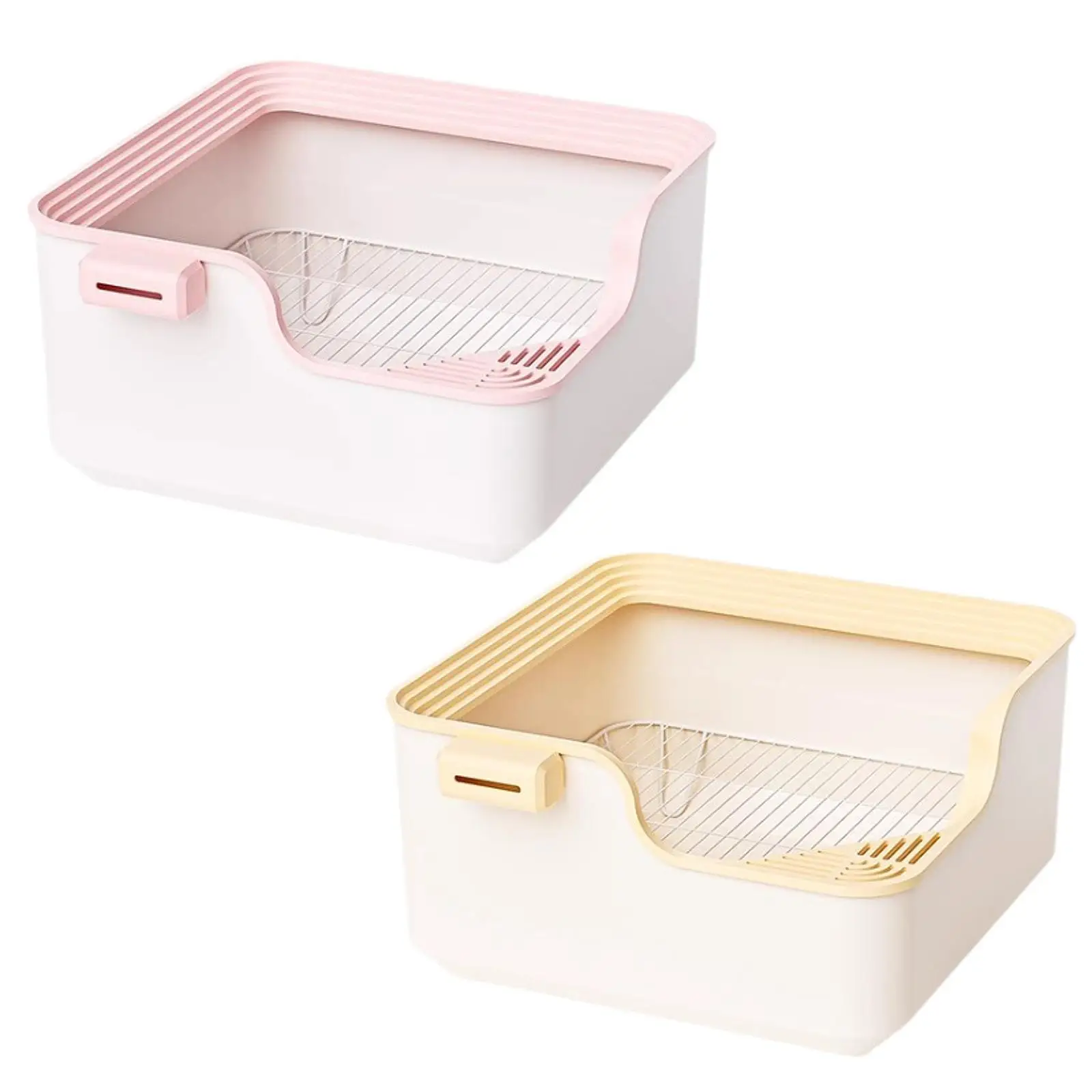 Bunny Toilet Potty Trainer Easy to Clean Splash Proof Corner Litter Chinchilla Bedding Box Pet Pan Small Animal Guinea Pig