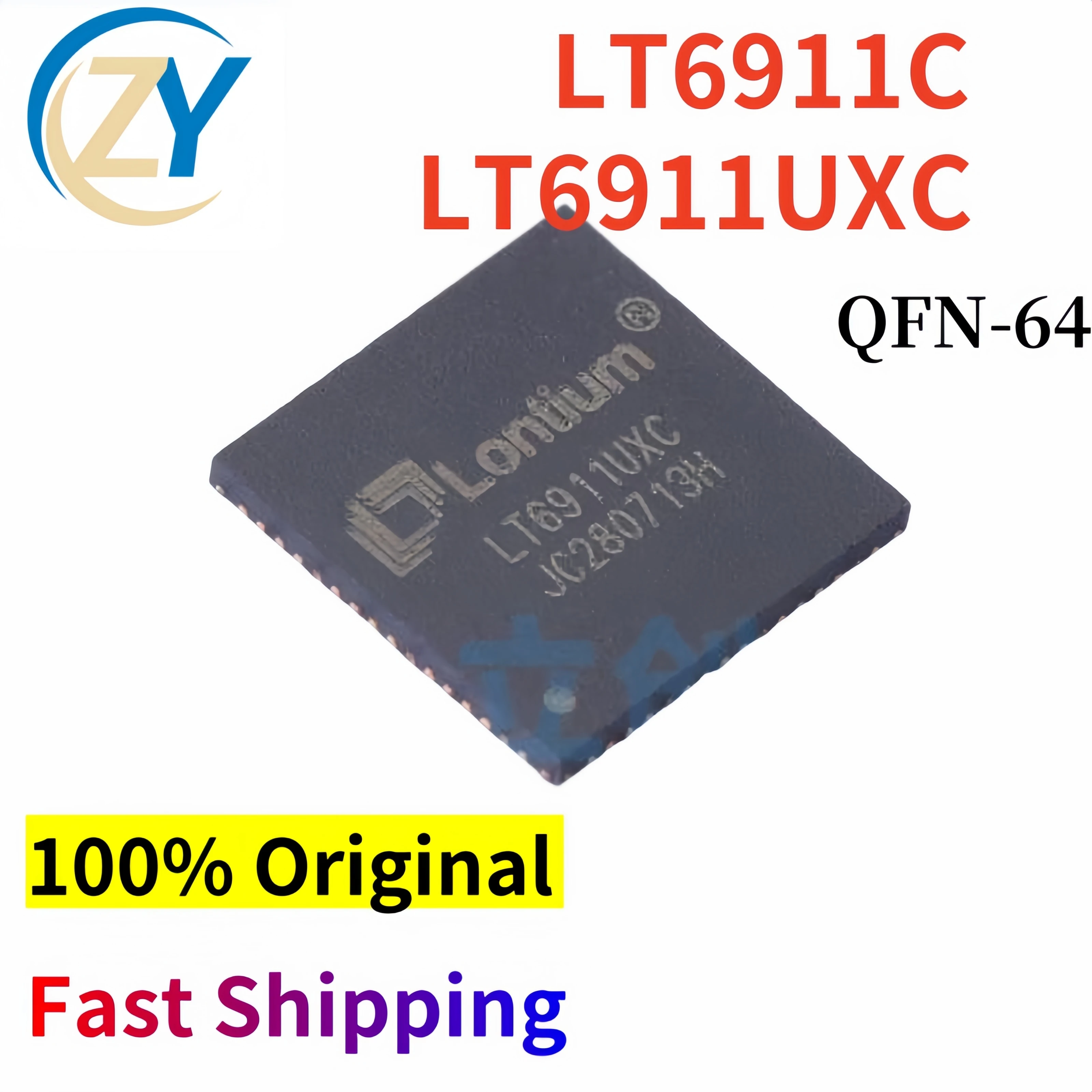 

(2pcs) LT6911 LT6911C Converters LT6911UXC QFN64 HDMI2.0 100% Original & In Stock