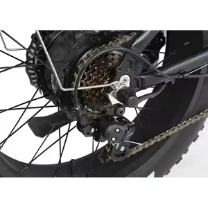 تعليق كامل قابلة للطي دراجة كهربائية الدهون الإطارات E-Bike جديد 48V 500W 20 بوصة أفضل 8 دراجات كهربائية مستعملة للبيع - رقم 1