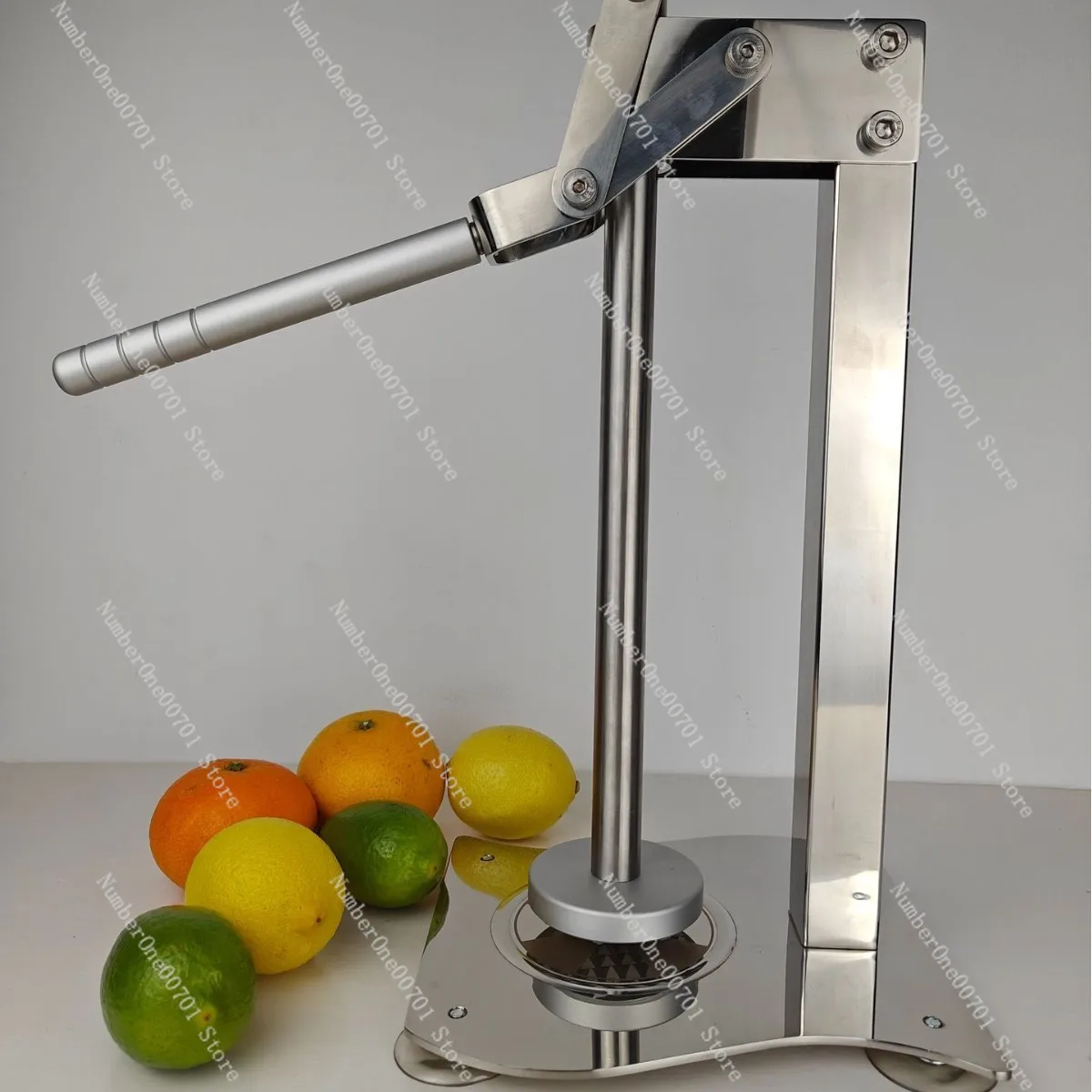 304 Stainless Steel Manual Lemon Juicer, Citrus Fruit Press for Home & Stall, Orange Squeezer