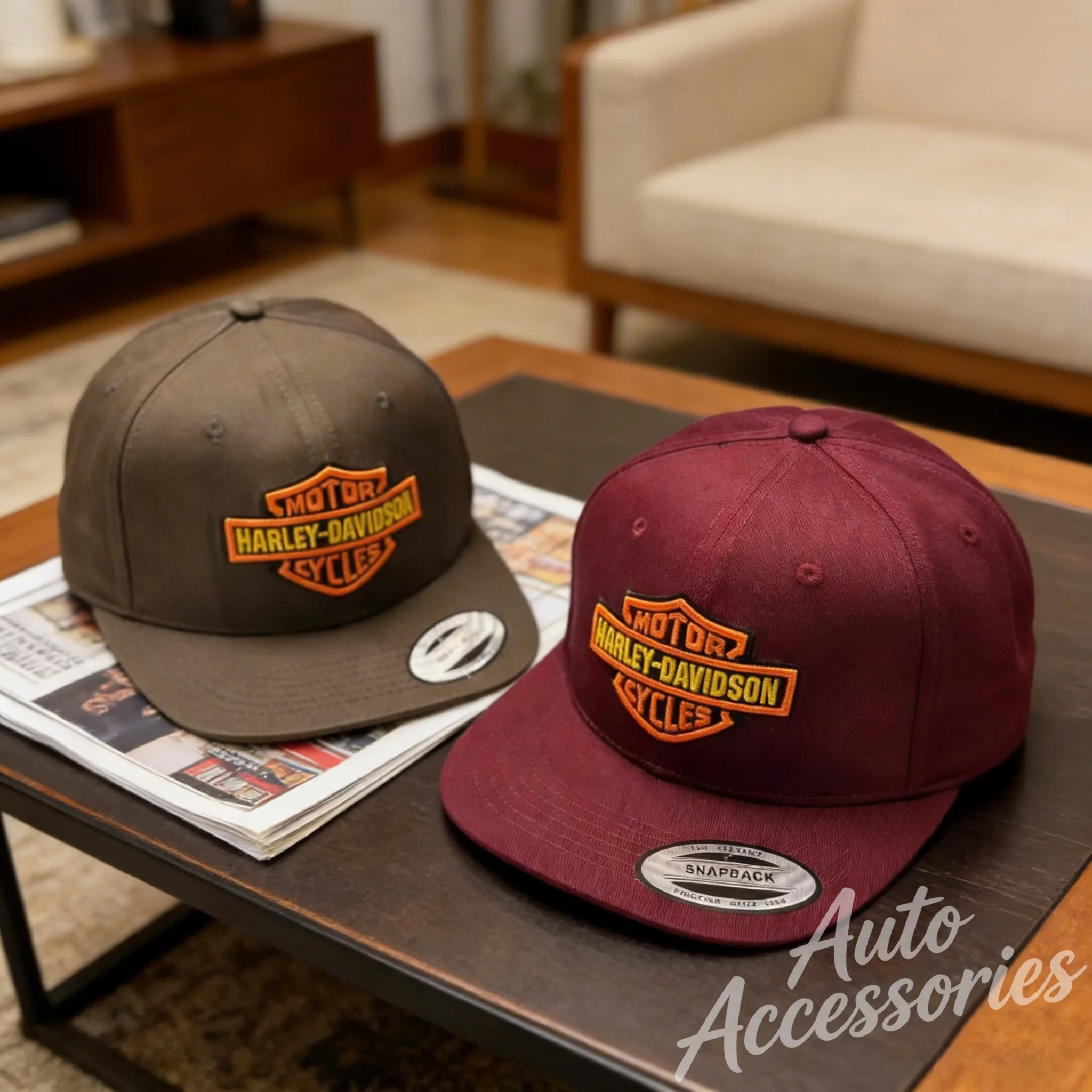 Motorcycle Enthusiast Embroidery Baseball Hat Casual Printing Sunscreen Hat For Harley Davidson Electra Glide Ultra Classic 1250