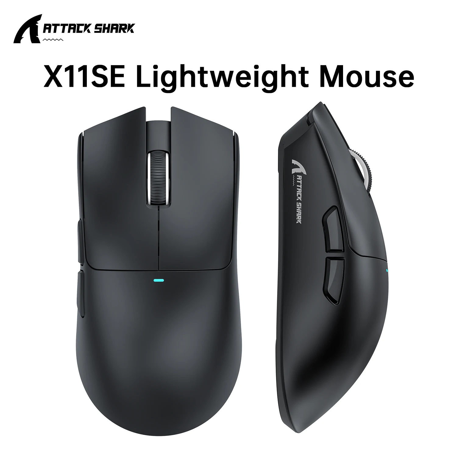 

X11 SE ATTACK SHARK Wireless Mouse 22000 DPI,Gaming PixArt PAW3311 Sensor,BT/2.4G/Wired,59g Lightweight,2000W Clicks