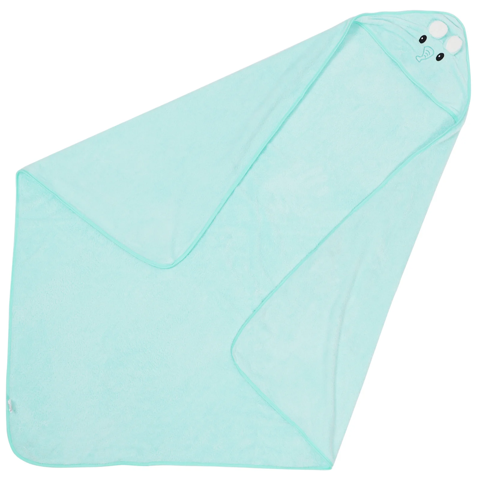 Accappatoio per bambini Asciugamano da bagno in pile di corallo animale cartone animato per bambini Avvolgente da nuoto morbido e assorbente ad asciugatura rapida per 3-12 anni