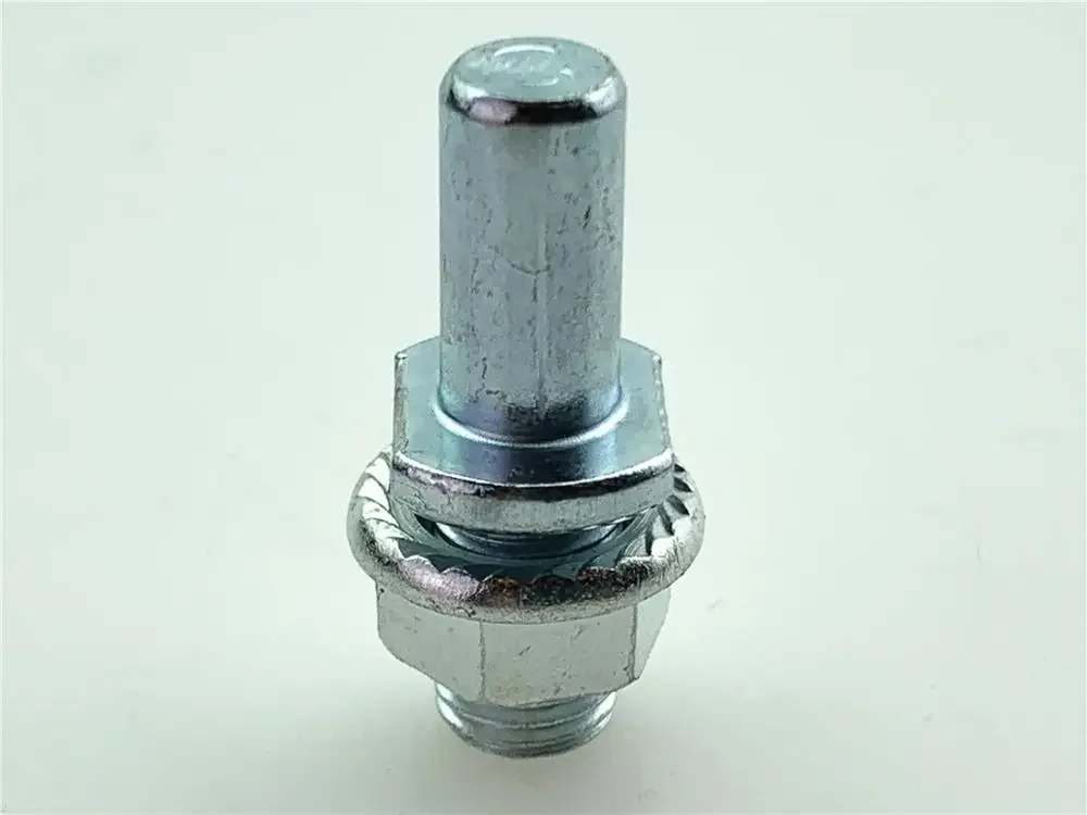 Para Jialing Zongshen Gy motocicleta placa de cadena trasera tornillo instalación de placa de cadena tornillo especial