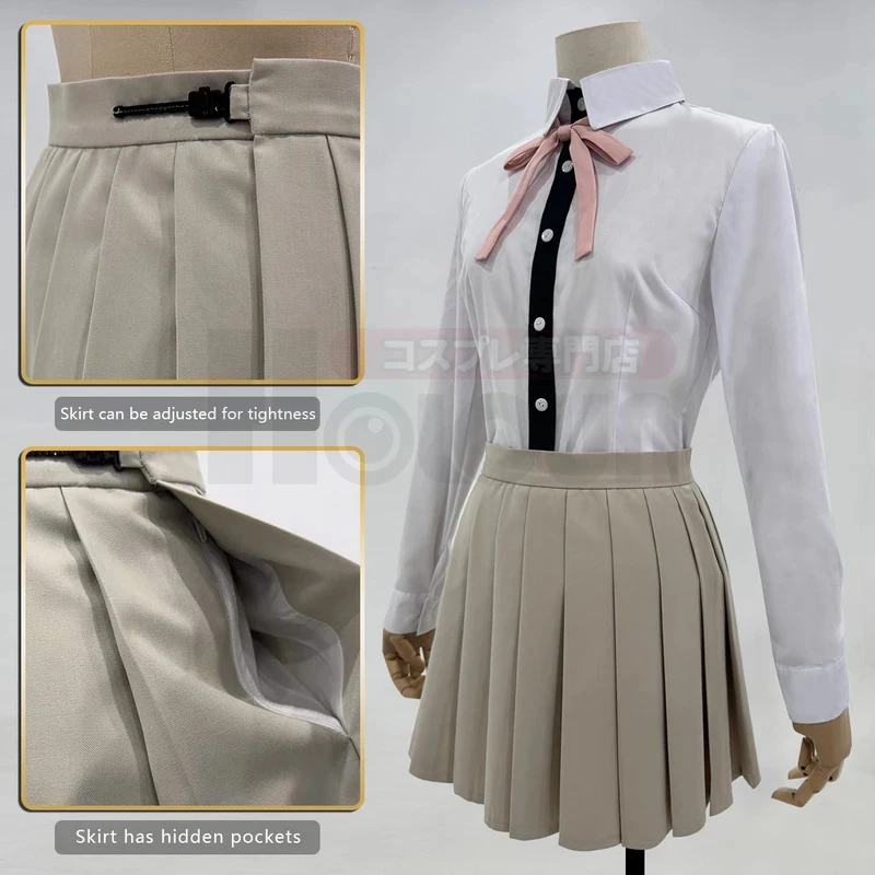 

☄2026Anime Haruka Sakura Cosplay Costume Set School Uniform Jacket Pants White T-Shirt Wind Breaker Cos Convention☄&8